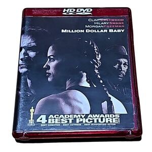 Million Dollar Baby HD DVD 2006 Clint Eastwood Hilary Swank‎ Boxing Drama Movie